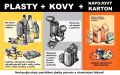 plast+kov+nápojový karton