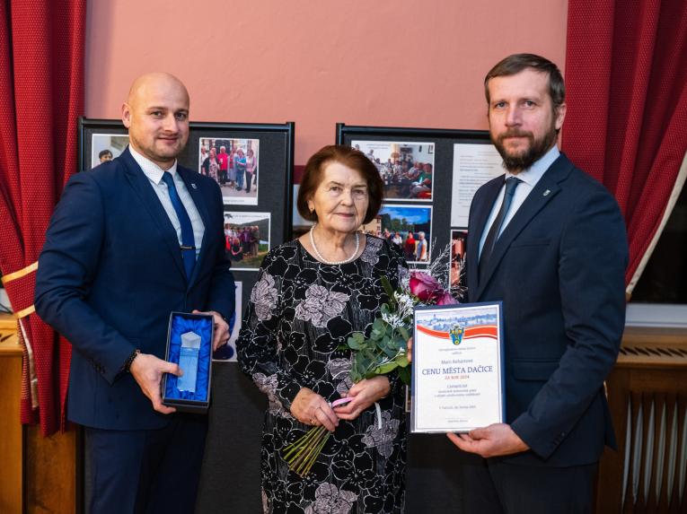 Marie Rehartová obdržela Cenu města za rok 2024