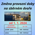 změna provozní doby SD