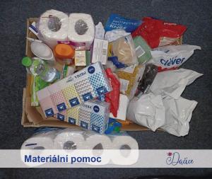 materiální pomoc
