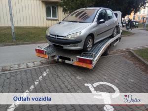 odtah vozidla