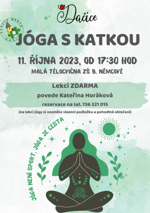 Pozvánka - Jóga s Katkou - 11.10.2023 1