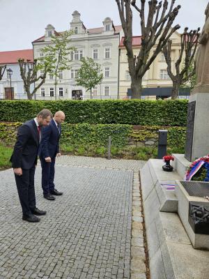 Dačice si připomněly Den vítězství